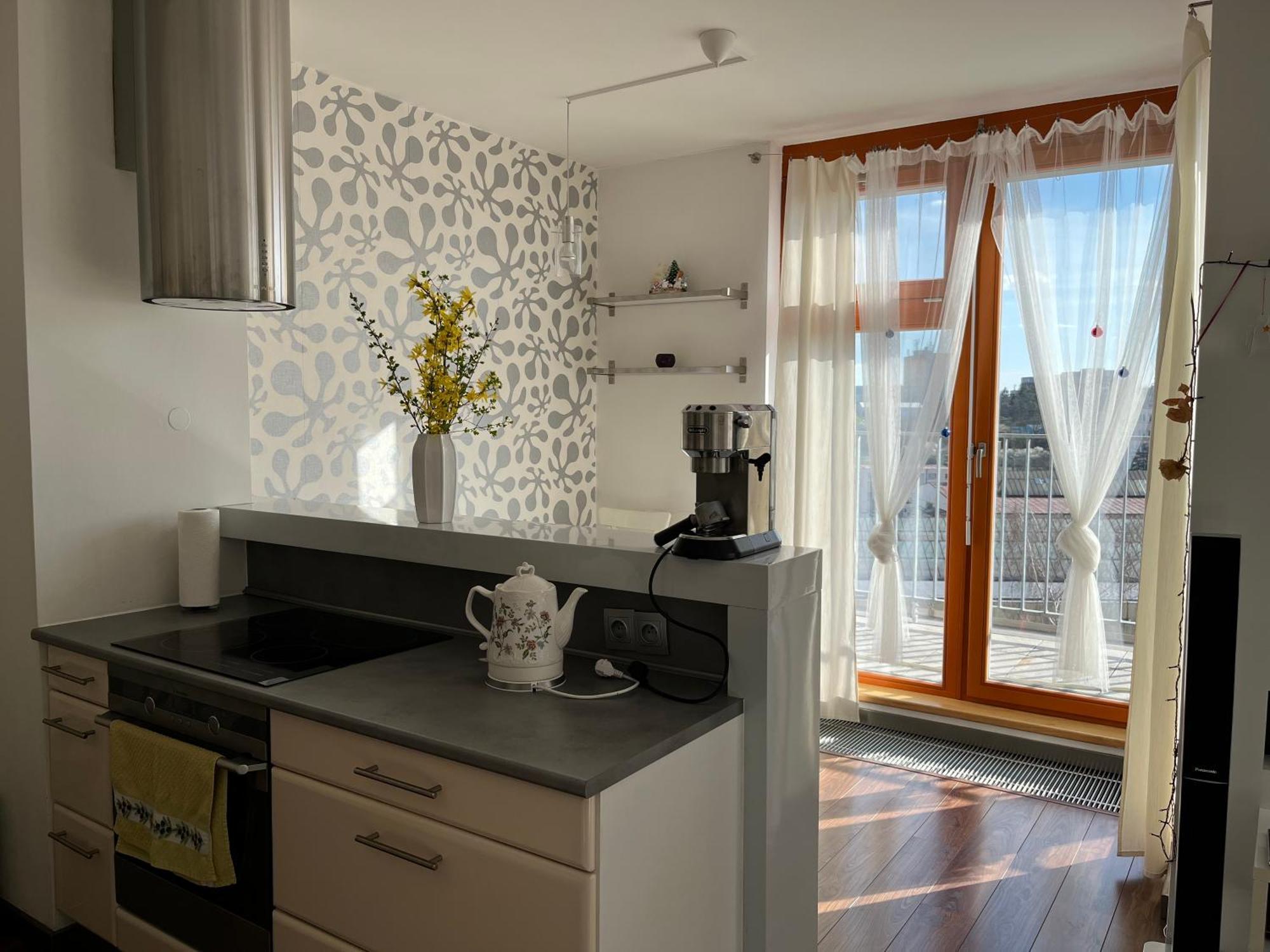 Rooftop Apartment With Pergola And Parking Praag Buitenkant foto